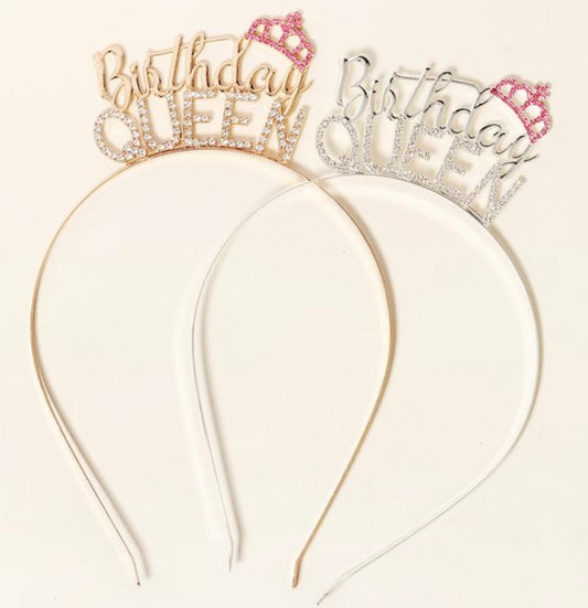 Happy Birthday Queen Headband Tiara